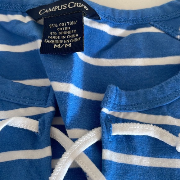 Campus Crew striped tank top - Picture 2 of 2